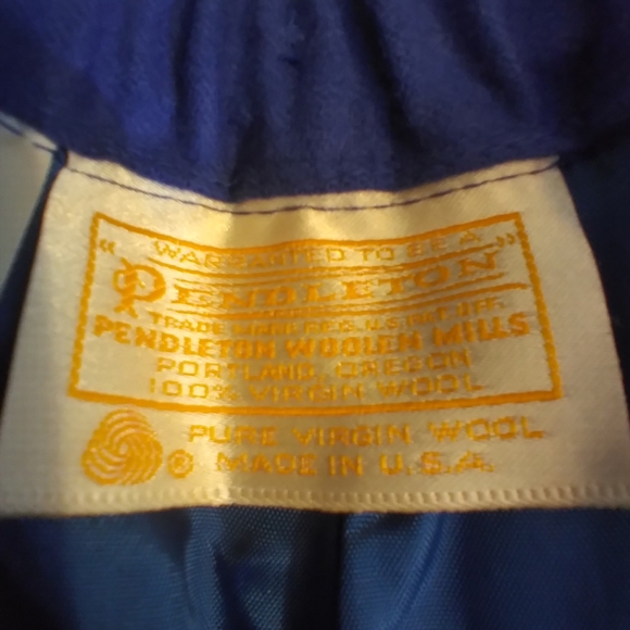 Pendleton Womens Blue Wool Dress Pants Size 16 Minimalist Work Office Vacation - Picture 3 of 10